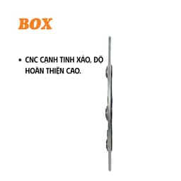 Đĩa Thắng Kiểu Mạng Nhện Box 4 lỗ - 6 lỗ Màu Đen Size 220mm 3.5mm Inox 420 Phù Hợp Cho Nhiều Dòng Xe 6