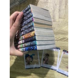 Combo 10q vở Dr Stone kèm 3 card - tiến sĩ đá - Drstone 2
