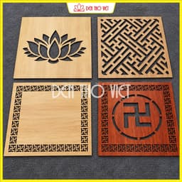 Tấm Trang Trí Bàn Thờ MDF Lõi Xanh Chống Ẩm 3mm Nhiều Kích Thước – Nhiều Mẫu Hoa Văn 1