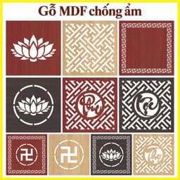 Tấm Trang Trí Bàn Thờ MDF Lõi Xanh Chống Ẩm 3mm Nhiều Kích Thước – Nhiều Mẫu Hoa Văn 2