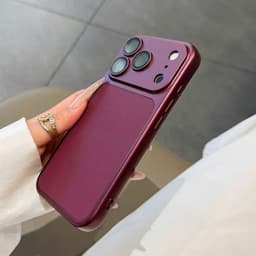 Ốp Lưng iPhone Ins Mạ Điện Lưng Da Cừu Biến Hình 18PM Bảo Vệ Camera Cho Iphone 11 12 13 14 15 16 17 18 Pro Max Plus 2