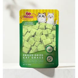 Cỏ Mèo Sấy Khô Tibaopet 100g Dạng Viên Hỗ Trợ Tiêu Hóa | Yellow Pet 2