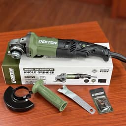 Máy mài góc DEKTON DK-AG800XTD, Động cơ đồng, 800w, chỉnh 6 tốc độ, 12000 v/p, Công tắc bóp 9