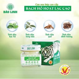 Cao Xoa Bóp Bạch Hổ Hoạt Lạc Cao 20g – Giảm đau nhức xương khớp nhanh chóng 3