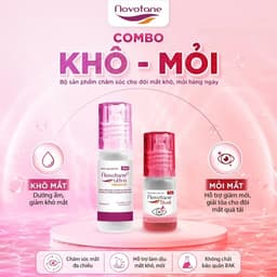 [COMBO KHÔ - MỎI] Bộ đôi chăm sóc hàng ngày hỗ trợ giảm khô mỏi & cải thiện điều tiết cho mắt sử dụng TBĐT/lens/lens cận 1