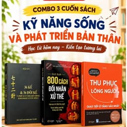 Combo 3 cuốn sách Dạy Bạn 800 Cách Đối Nhân Xử Thế + 36 Kế & 36 Đối Kế + Thu Phục Lòng Người (lẻ, bộ tuỳ chọn) 2