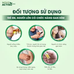 Ống uống bổ gan NovoActiso - Hỗ trợ cải thiện chức năng gan, phù hợp cho người có chức năng gan kém 6
