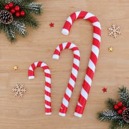 Set 5 kẹo trang trí Noel – kẹo gậy làm đạo cụ chụp ảnh, trang trí góc check-in và tiểu cảnh Noel. 1