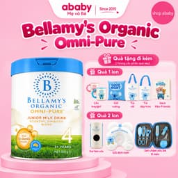 [DATE SAU 12/2027] Bellamy's Organic Omni Pure Synbiotic 800g Organic Úc 1