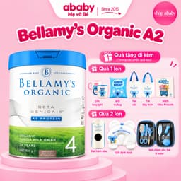 [Đủ số Date 2028] Sữa Bellamy's Organic đạm A2 Beta Genica-8™ Úc 1