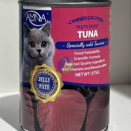 Pate Cho Mèo AMNA 375g Dạng Lon 3 Vị Gà Bò Cá Hồi Cá Ngừ | Yellow Pet 7