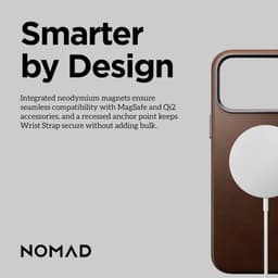 [Có iP18] Ốp Da Nomad Traditional Leather Da CAMINO Cao Cấp Chống Sốc Có Nút Control – Chính Hãng cho iP 18 | 17 Pro Max 4