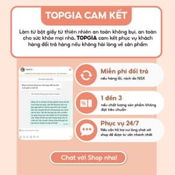 Khăn giấy cao cấp treo tường TopGia Tiểu Hạ 10 bịch, giấy vệ sinh 4 lớp an toàn, tiện dụng 9