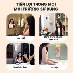 Khăn giấy cao cấp treo tường TopGia Tiểu Hạ 10 bịch, giấy vệ sinh 4 lớp an toàn, tiện dụng 5