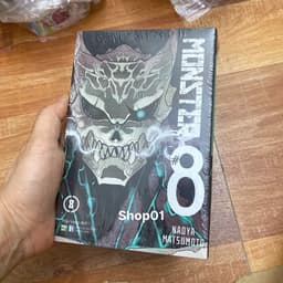 (st seal) Vở Monster 8 tập 8 bản sưu tầm nguyên seal - kaiju 8 - quái vật số 8 1