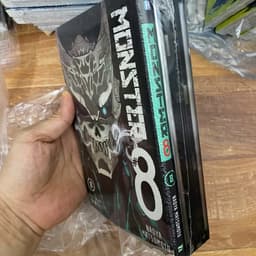(st seal) Vở Monster 8 tập 8 bản sưu tầm nguyên seal - kaiju 8 - quái vật số 8 2