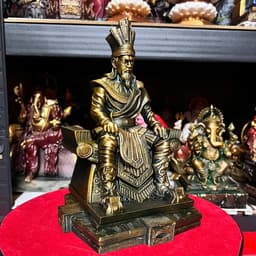 Tượng Vua Hùng in 3D . màu đồng cổ . cao 23 cm 3