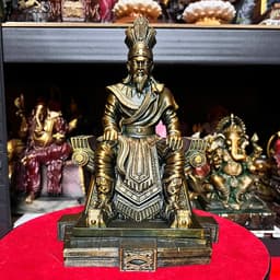 Tượng Vua Hùng in 3D . màu đồng cổ . cao 23 cm 1