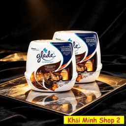Bộ 2 Hũ Sáp Thơm GLADE 180g – Tạo Hương, Hỗ Trợ Khử Mùi – Nhiều Mùi Hương 8