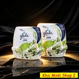 Bộ 2 Hũ Sáp Thơm GLADE 180g – Khử Mùi, Làm Thơm Không Gian – 4 Mùi Hương 9