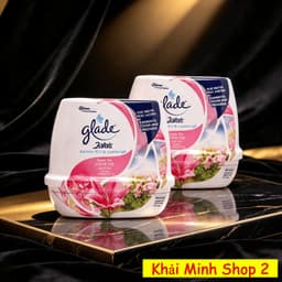 Bộ 2 Hũ Sáp Thơm GLADE 180g – Khử Mùi, Làm Thơm Không Gian – 4 Mùi Hương 8