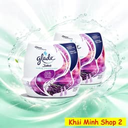 Bộ 2 Hũ Sáp Thơm GLADE 180g – Khử Mùi, Làm Thơm Không Gian – 4 Mùi Hương 2