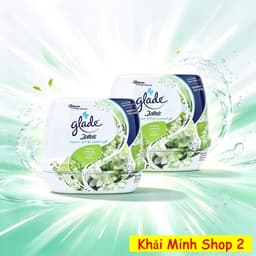 Bộ 2 Hũ Sáp Thơm GLADE 180g – Khử Mùi, Làm Thơm Không Gian – 4 Mùi Hương 5