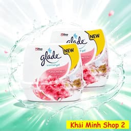 Bộ 2 Hũ Sáp Thơm GLADE 180g – Khử Mùi, Làm Thơm Không Gian – 4 Mùi Hương 3