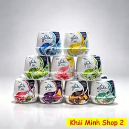 Combo 6 Hộp Sáp Thơm GLADE 180g – Khử Mùi, Làm Thơm Không Gian – 9 Mùi Hương Thái Lan 1