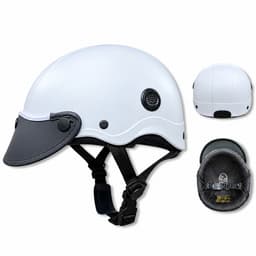 Nón Bảo Hiểm Lưỡi Trai ANFAGO HELMETS Trơn & Vân Carbon Cao Cấp, Freesize Nam Nữ, Bảo Hành 12 Tháng 6