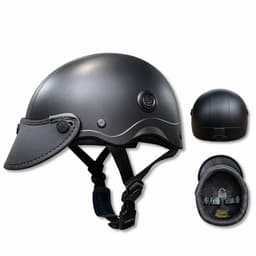 Nón Bảo Hiểm Lưỡi Trai ANFAGO HELMETS Trơn & Vân Carbon Cao Cấp, Freesize Nam Nữ, Bảo Hành 12 Tháng 3