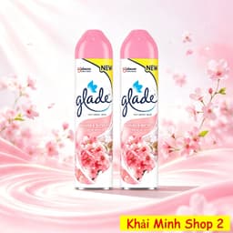 Combo 2 Chai Xịt Thơm Phòng GLADE 280ml – Khử Mùi, Làm Thơm Không Gian – 7 Mùi Hương 6