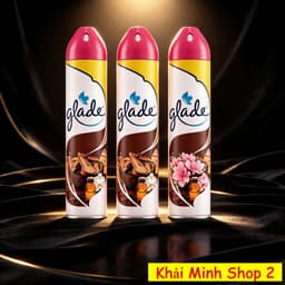 Combo 6 Chai Xịt Thơm Phòng GLADE 280ml – Khử Mùi, Làm Thơm Không Gian – 7 Mùi Hương 5