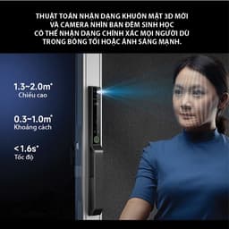 Khóa Điện Tử Thông Minh Cửa Nhôm Xingfa Laffer RD02 - Bảo Hành 36 Tháng, Nhận Diện Khuôn Mặt Ứng Dụng Cao Cấp 1