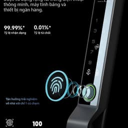 Khóa Điện Tử Thông Minh Cửa Nhôm Xingfa Laffer RD02 - Bảo Hành 36 Tháng, Nhận Diện Khuôn Mặt Ứng Dụng Cao Cấp 9