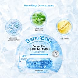 Combo Hộp 10 Miếng Mặt Nạ BANOBAGI Derma Shot Cooling Mask 7
