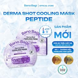 Combo Hộp 10 Miếng Mặt Nạ BANOBAGI Derma Shot Cooling Mask 2