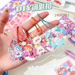 100 Tấm Sticker Trang Trí Dễ Thương, Đa Dạng Mẫu - 100Pcs 2