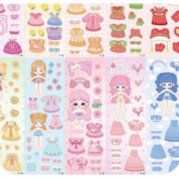100 Tấm Sticker Trang Trí Dễ Thương, Đa Dạng Mẫu - 100Pcs 9