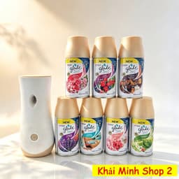 Bộ Máy Xịt Thơm Phòng Tự Động GLADE Thái Lan + Lõi 252ml – Hương Anh Đào SAKURA 4