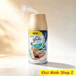 Bộ Máy Xịt Thơm Phòng Tự Động GLADE Thái Lan + Lõi 252ml – Hương Biển Phiêu Bồng OCEAN 6