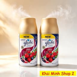 Combo 2 Lõi Refill GLADE 252ml Thái Lan – Lõi Thay Thế Máy Xịt Thơm Tự Động – Nhiều Mùi Hương 4