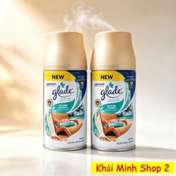 Bộ Máy Xịt Thơm Phòng Tự Động GLADE Thái Lan + Lõi 252ml – Hương Biển Phiêu Bồng OCEAN 5