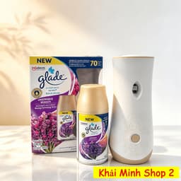 Lõi Refill GLADE 252ml Thái Lan – Lõi Thay Thế Máy Xịt Thơm Phòng Tự Động – Hương Lavender Hoa Oải Hương 6