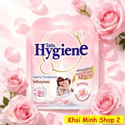 Combo 3 Túi Thơm HYGIENE 8g Thái Lan – Khử Mùi, Tạo Hương – Treo Ô Tô, Tủ Quần Áo – Màu Hồng Phấn 2