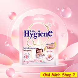 Combo 3 Túi Thơm HYGIENE 8g Thái Lan – Khử Mùi, Tạo Hương – Treo Ô Tô, Tủ Quần Áo – Màu Hồng Phấn 1