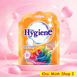 Combo 5 Túi Thơm HYGIENE 8g Thái Lan – Khử Mùi, Tạo Hương – Treo Ô Tô, Tủ Quần Áo – Màu Cam 1
