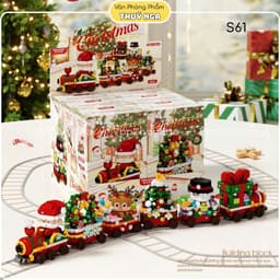 Bộ Đồ Chơi Lắp Ráp Mô Hình Giáng Sinh Noel - S61 1