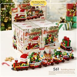 Bộ Đồ Chơi Lắp Ráp Mô Hình Giáng Sinh Noel - S61 4