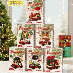 Bộ Đồ Chơi Lắp Ráp Mô Hình Giáng Sinh Noel - S61 3